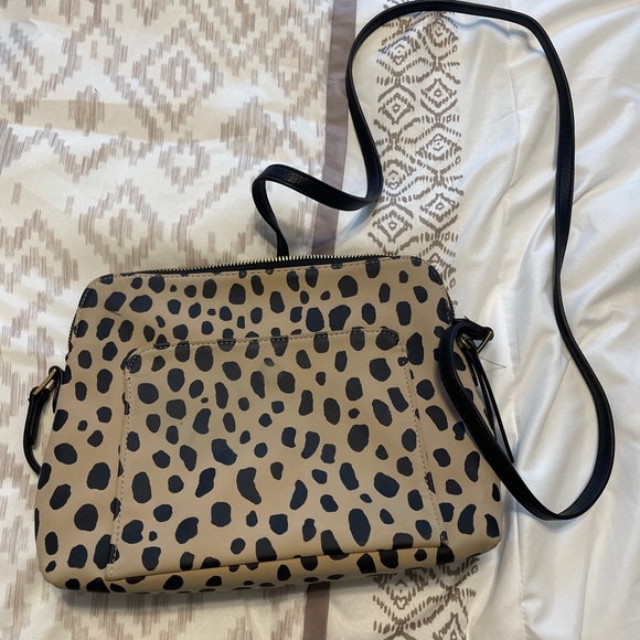 Leopard Print Crossbody Bag - Picture 1 of 2